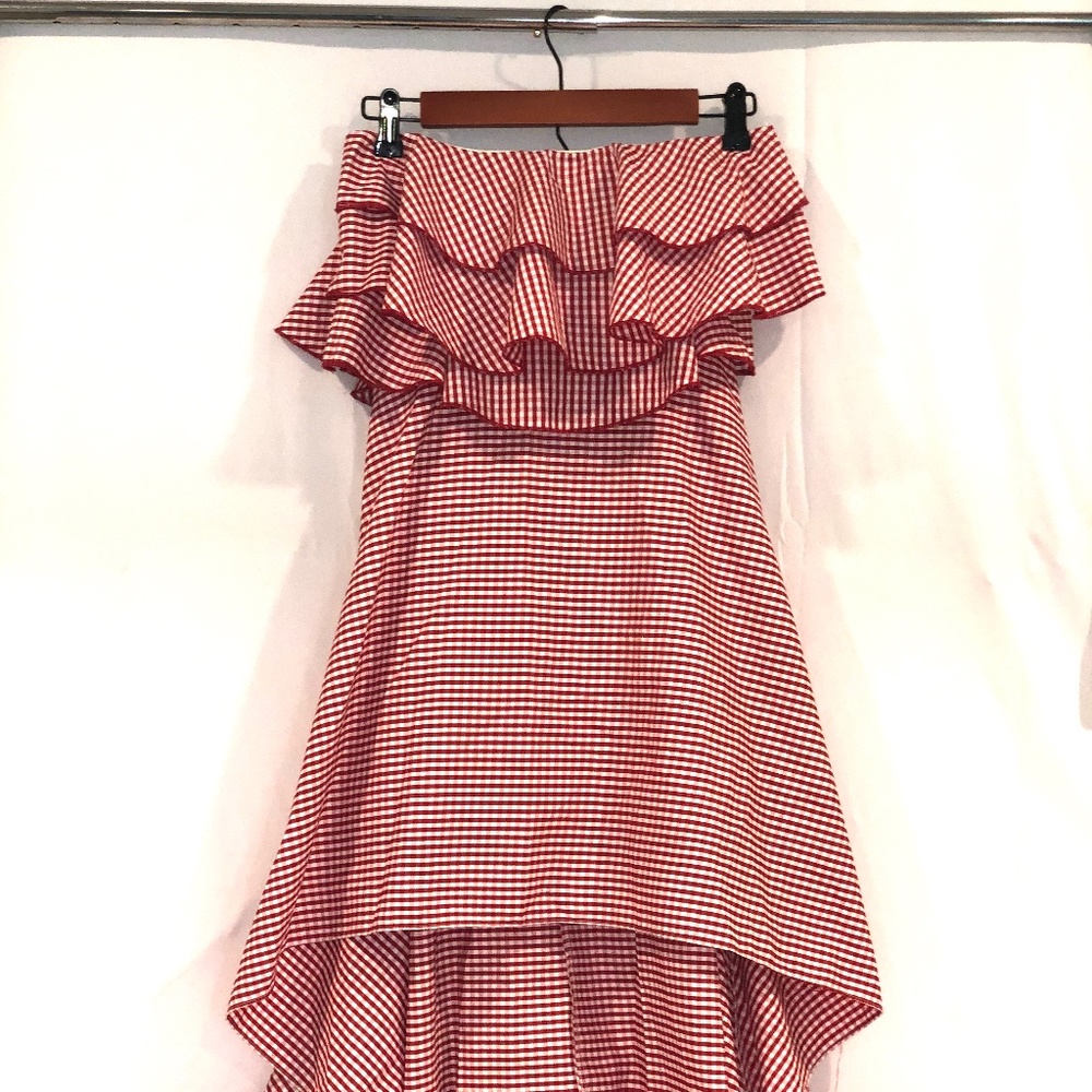 Strapless Hii-Lo Dress